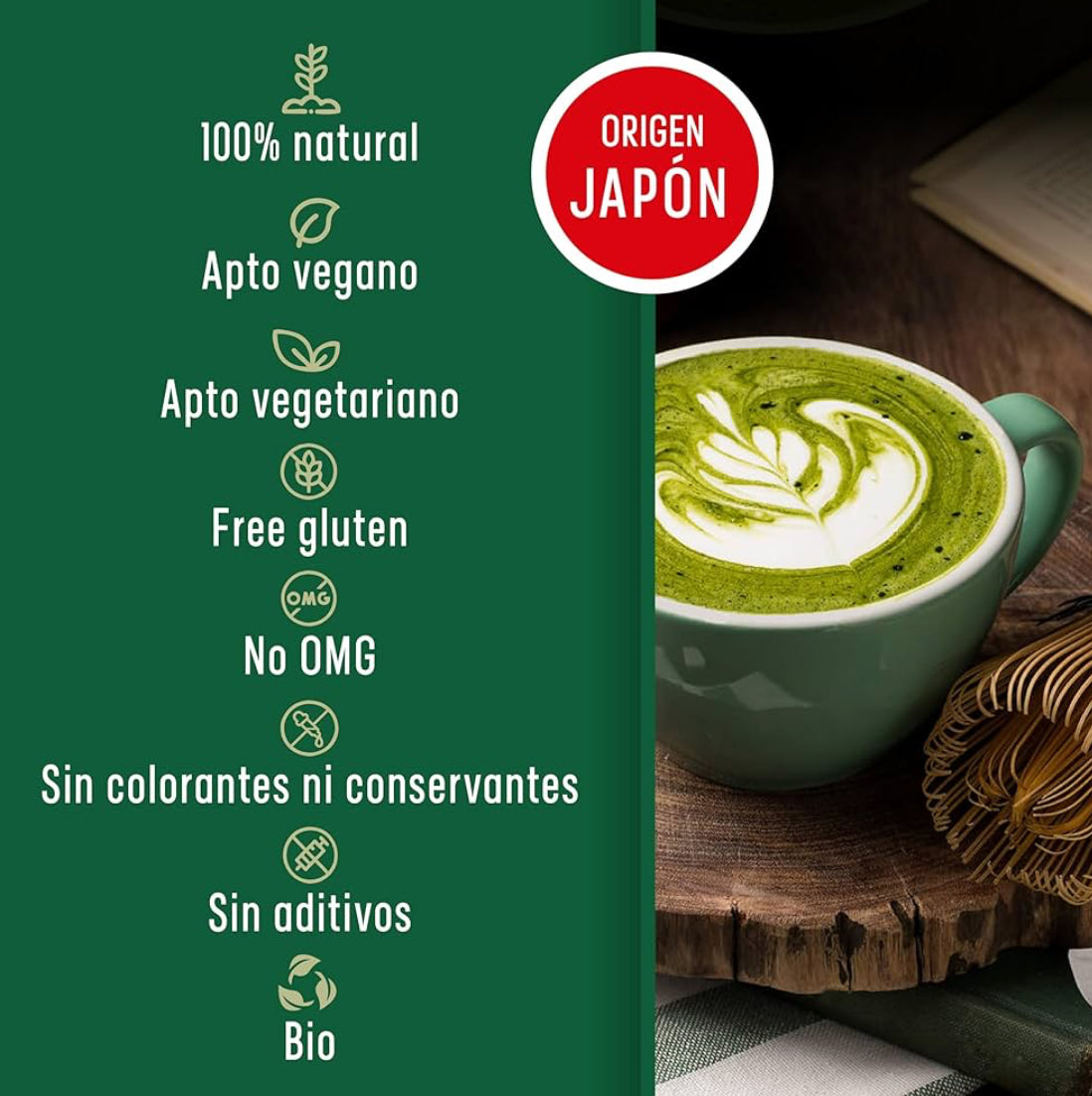 Té Matcha bio (Stick monodosis)