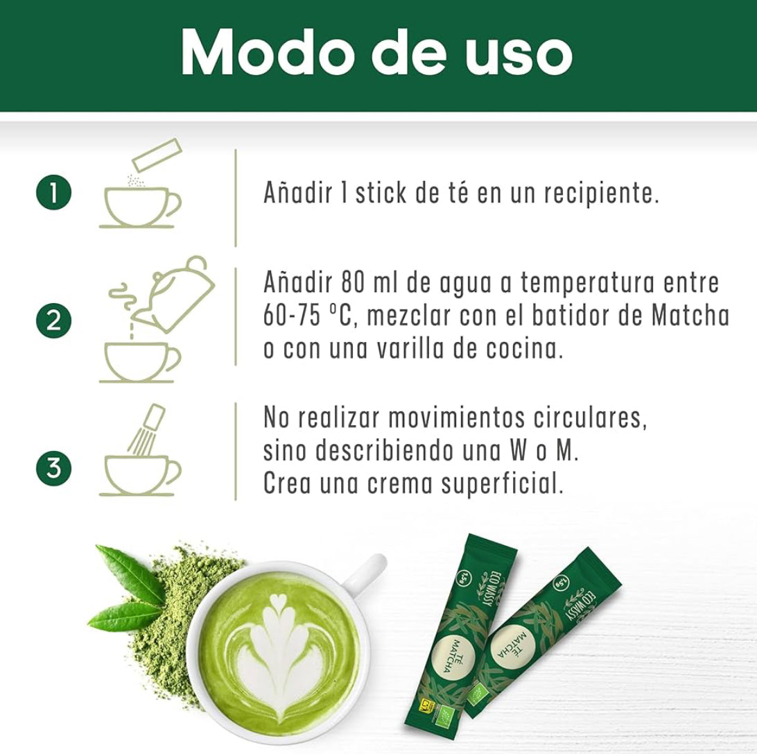 Té Matcha bio (Stick monodosis)