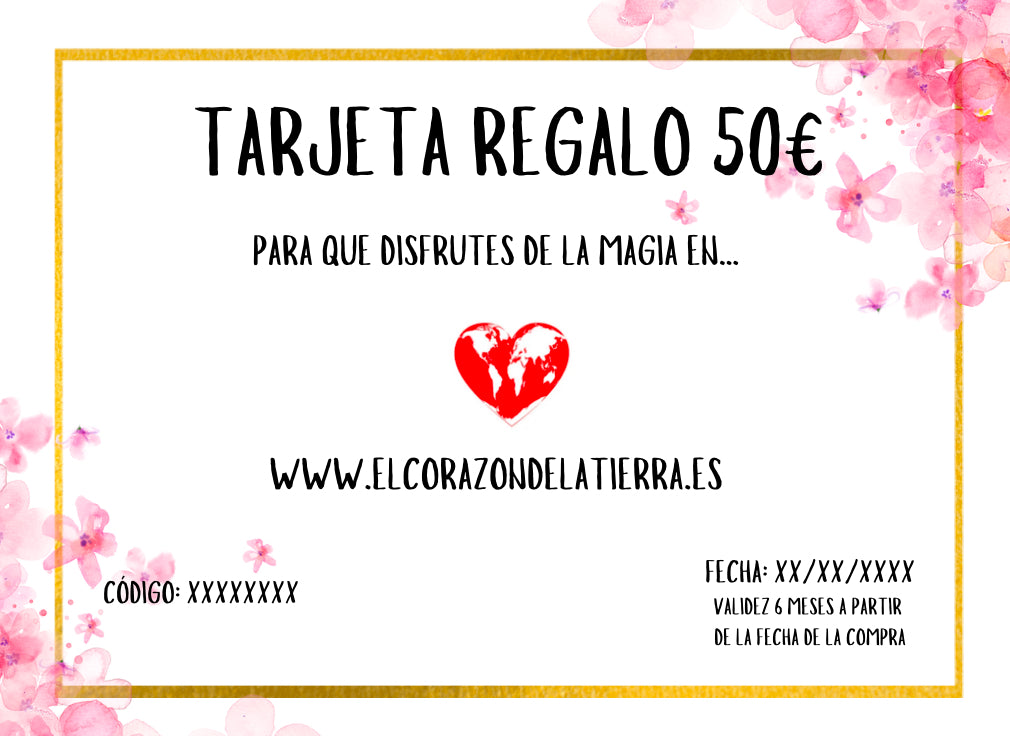 Tarjeta Regalo 50€