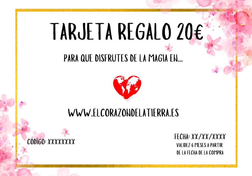 Tarjeta Regalo 20€