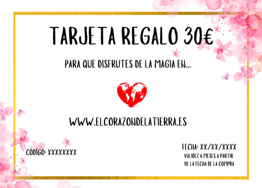 Tarjeta Regalo 30€